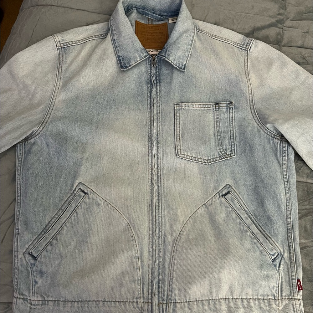 Levi's Denim Mechanics full zip up jacket